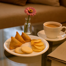 Plastic Round Dinner / Serving Plate – 19 cm (1 Pc)